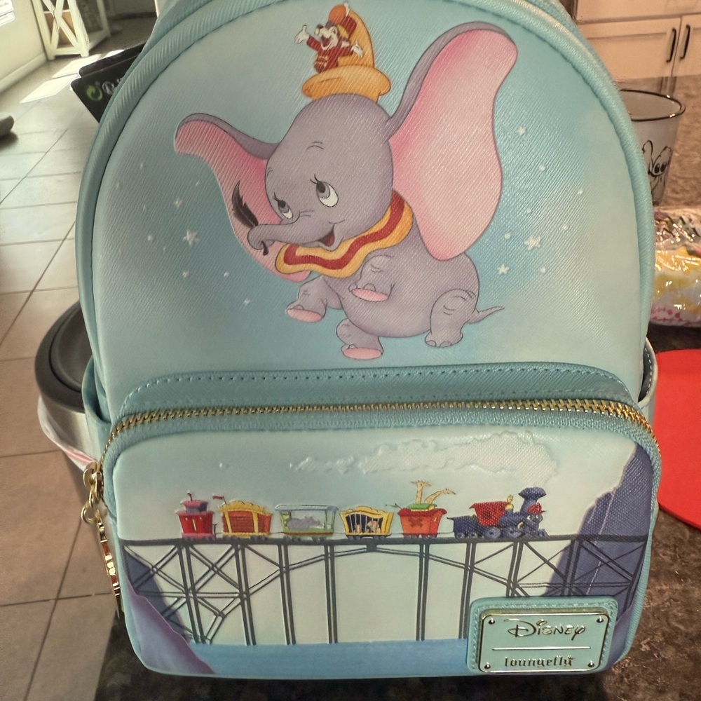 Disney Dumbo Loungefly NWT- Blue